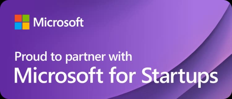 Microsoft for Startups Partner Badge